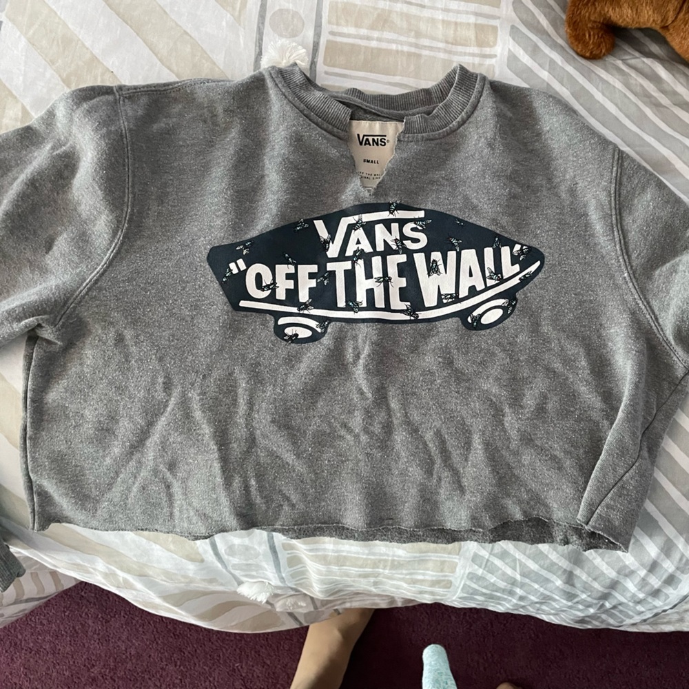 Vans crop sweatshirt